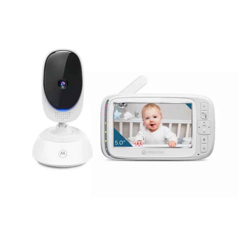 Video mazuļu monitors MOTOROLA VM75 ar 5,0 collu ekrānu un nakts redzamību