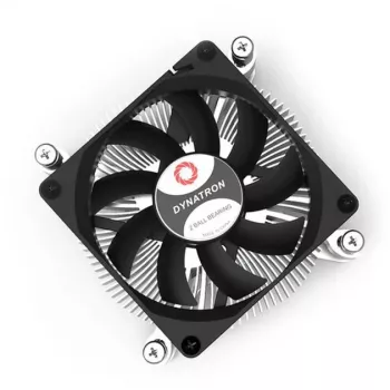 CPU dzesētājs Dynatron Z60 LGA1851/LGA1700, alumīnija korpuss, 80 mm ventilators