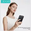 Pārnēsājams ārējais akumulators usams PB80 10000mAh 20W PD balts