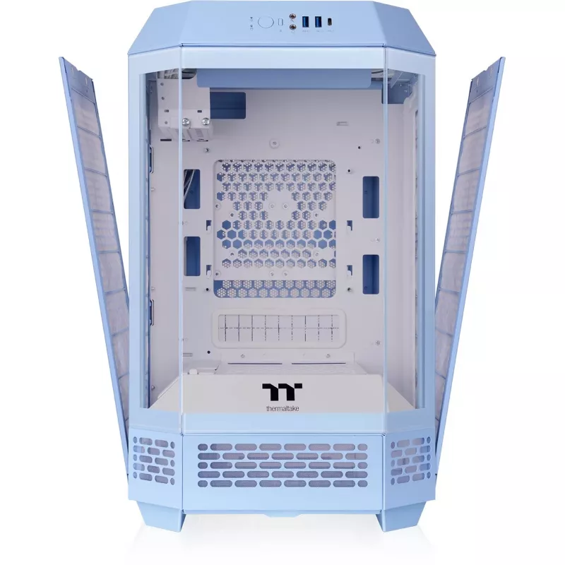 PC korpuss Thermaltake The Tower 250 Hydrangea Blue Mini Tower