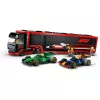 LEGO CITY 60445 F1 - Kravas auto ar RB20 un AMR24 F1 mašīnām