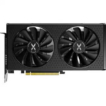 Grafikas karte XFX Radeon RX 7600 — 8 GB GDDR6, PCIe 4.0, 128 bitu, 2x DisplayPort 2.1, HDMI 2.1, 2 ventilatori