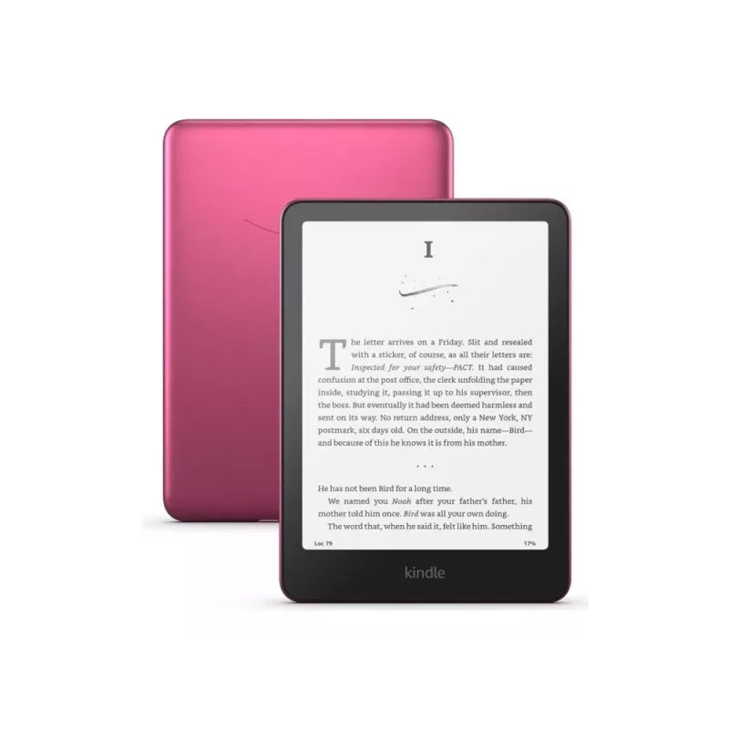 E-grāmatu lasītājs Amazon Kindle Paperwhite Signature Edition 2024 — 7 collu displejs, 32 GB, IPX8 ūdensizturīgs, USB-C, aveņu