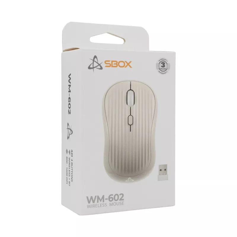 Pele SBOX WM-602 bēša, bezvadu saskarne