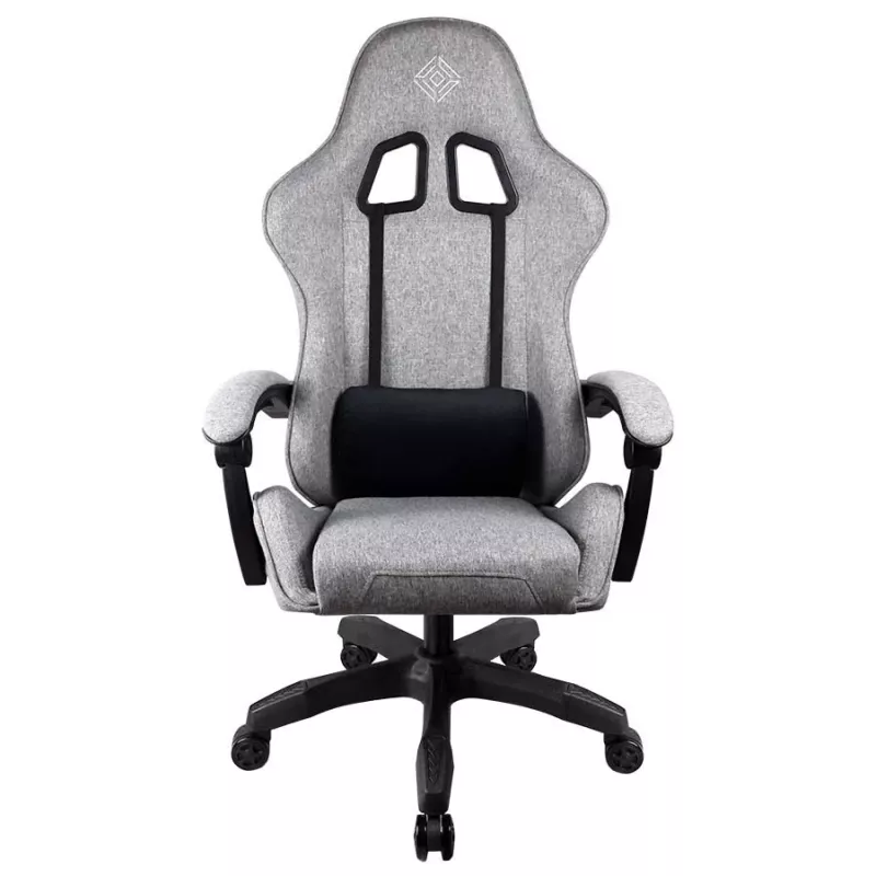 Spēļu krēsls SUBSONIC SA5685-2 — pelēks, ergonomisks dizains, regulējams augstums