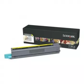 Kasetne Lexmark C925H2YG 7500 lapas Dzeltens