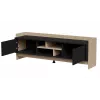 Cama RTV PORTO 2D Skapis 150x38x50 ozols/melns
