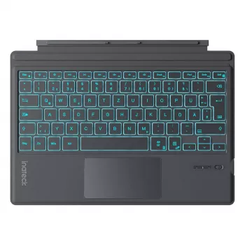 inateck Klaviatūra Surface pelēka, Sureface GO 1-4 Com. QWERTZ