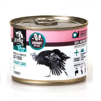 3COTY 51. Turcijas struvīta aprūpe - mitrā kaķu barība - 180g