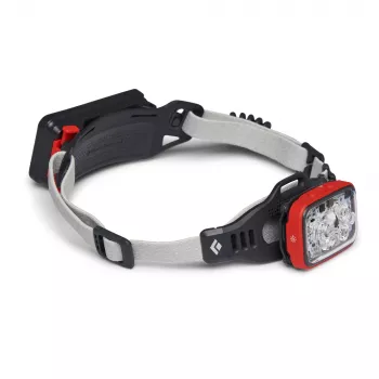 Melns Diamond Distance 1500 sarkans, balts rokas lukturītis LED
