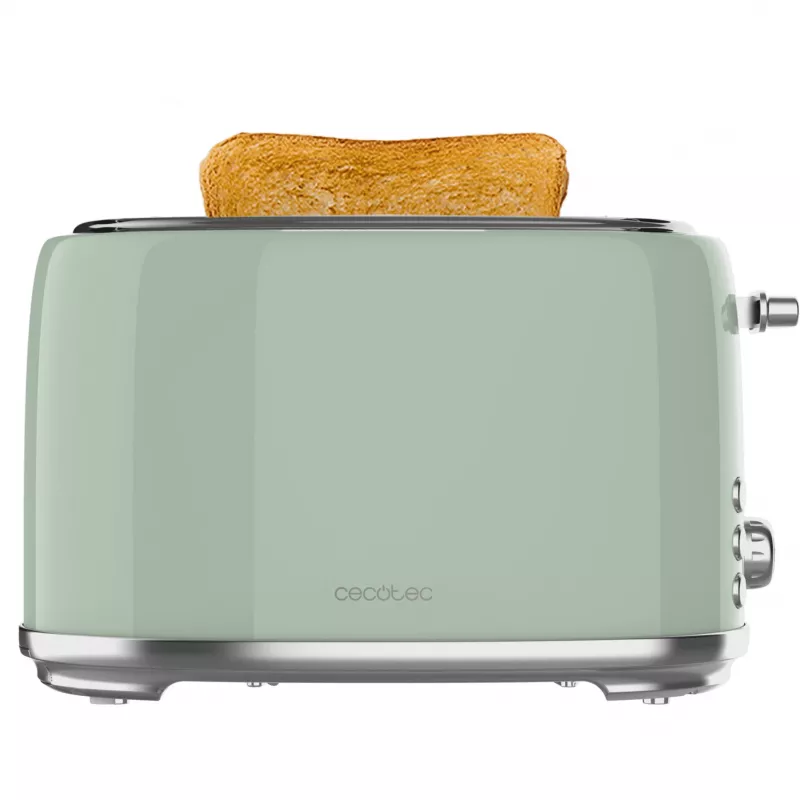 Tosteris Toast&Taste 1000 Retro Double Green (zaļš, 980 W, 2 šķēlēm)