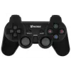 Spēļu kontrolieris VAKOSS GP-3925BK Melns bezvadu RF analogais/ciparu PC un PlayStation 3, 12 pogas, 2,4 GHz, nano uztvērējs