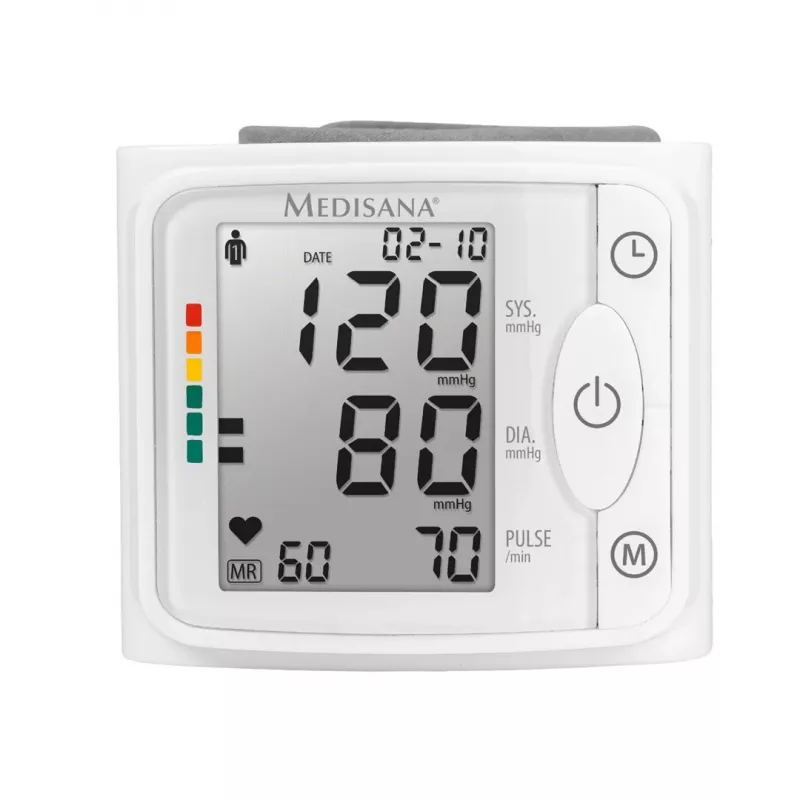 Medisana BW 320 plaukstas asinsspiediena mērītājs - automātisks, 2 lietotāji, 120 atmiņas