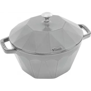 Čuguna katls Staub Special Cocotte 2,8 L, pelēks, apaļš holandiešu katls