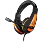 CANYON Star Raider GH-1A, Gaming austiņas ar 3,5 mm ligzdu, regulējamu mikrofonu un skaļuma kontroli, ar 2in1 3,5 mm adapteri, 2 m kabeli, melnas, 0,23 kg