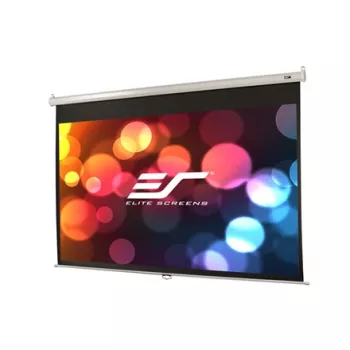 Manuālais projekcijas ekrāns Elite Screens M106XWH — 106 collas (2,69 m), 16:9, redzamais platums 2,35 m