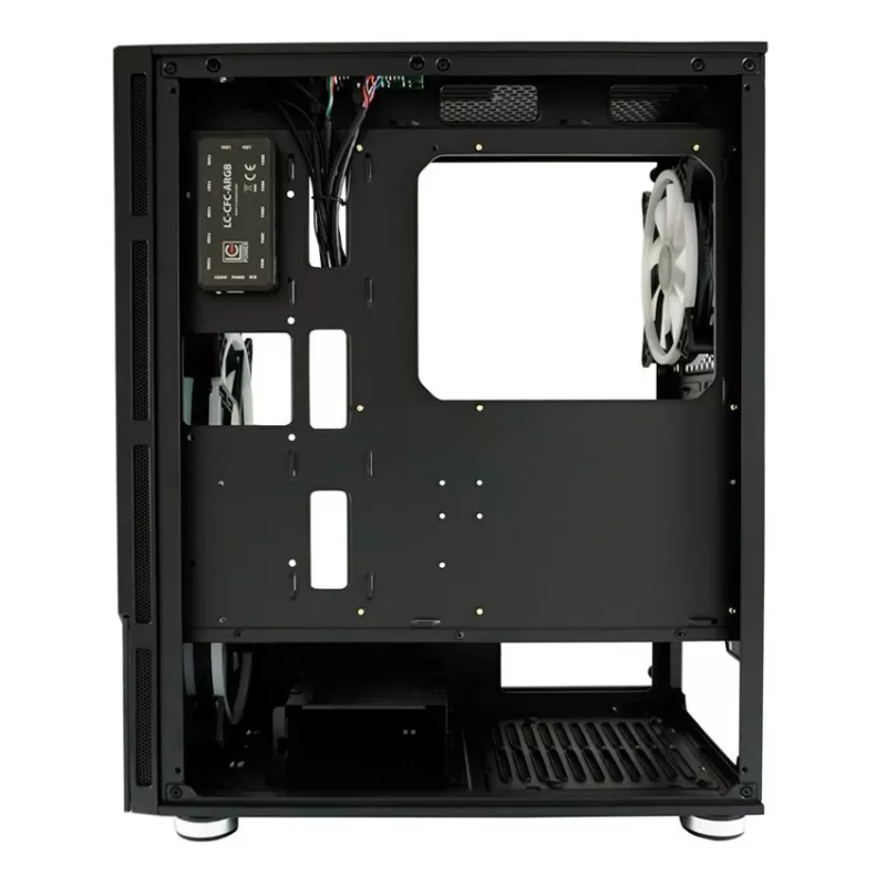LC-Power Gaming 803B Midi Tower melna