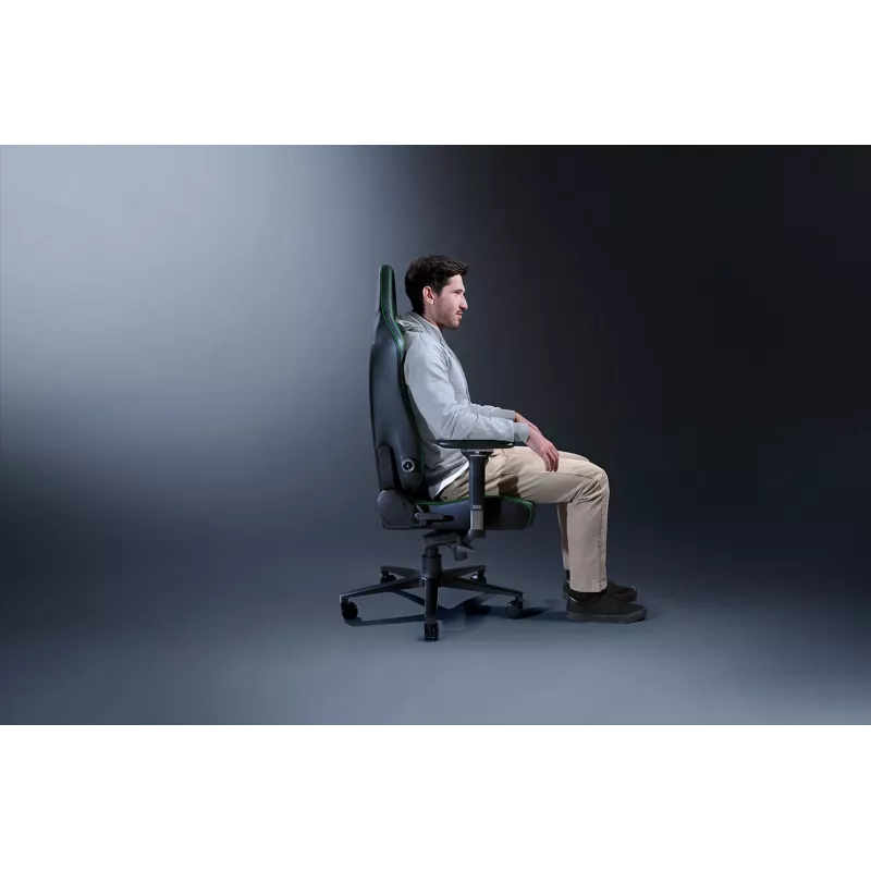 Spēļu krēsls Razer Iskur V2 Polsterēts sēdeklis Melns Zaļš