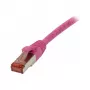 komutācijas kabelis RJ45 - CAT6 250MHz - 2m fuksīna krāsā - S-STP(S/FTP) -TPE/LSZH(Superflex) - Synergy 21 -