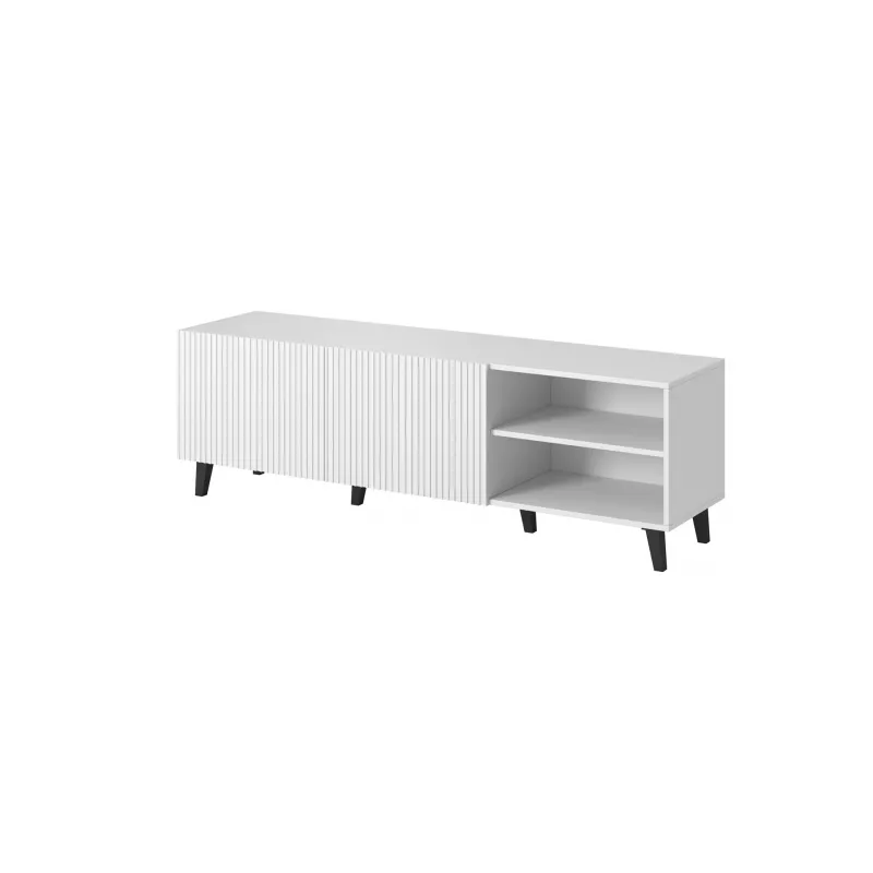 Cama RTV skapis PAFOS 150x42x52 balts matēts