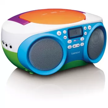 Portatīvais radio Lenco SCD41 Daudzkrāsu