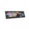 Logickeyboard LKB-EDIUS-A2PC-FR tastatūra Universāla USB AZERTY Franču Melna