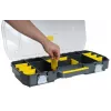 Stanley 1-97-514 mazo detaļu/instrumentu kaste Melns, Caurspīdīgs