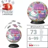 Puzzle Ravensburger Hello Kitty 72 gabali Ieteicamais vecums no 6 līdz 99 gadiem