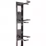 APC NetShelter kabeļu pārvaldība, vertikāls kabeļu pārvaldnieks, kabeļu gredzeni, 8 gab. komplekts, melns, 55 mm x 766 mm x 85 mm