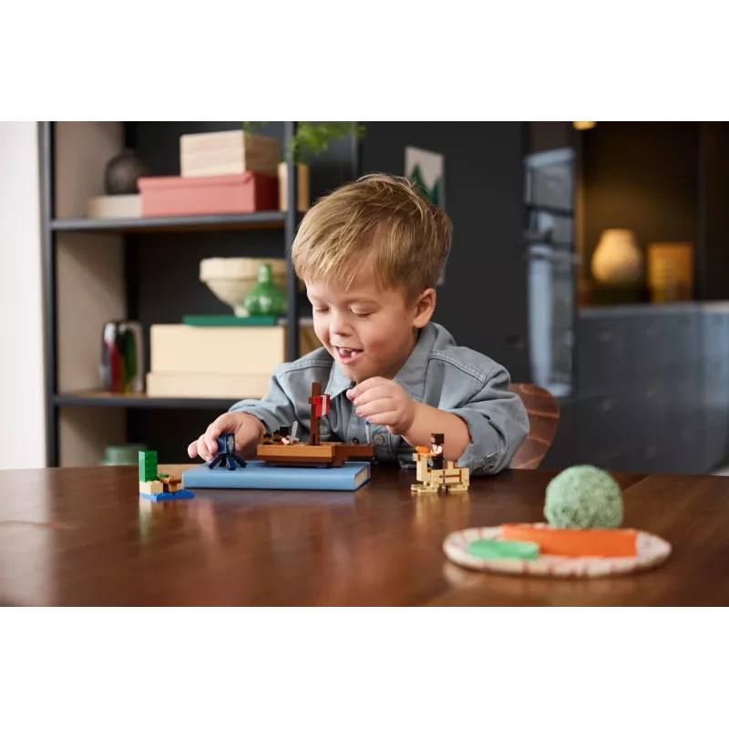 LEGO MINECRAFT 21259 Pirātu kuģa ceļojums