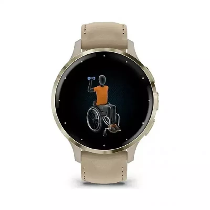 Garmin Venu 3S 41 mm, French gray/softgold