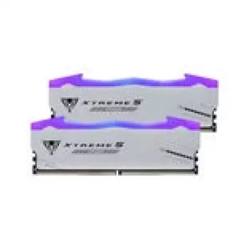 Patriot Viper Gaming RGB XTREME 5 DDR5-8000 RAM, CL 38, Intel XMP 3.0 - 48GB Dual-Kit, Sudraba