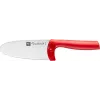 ZWILLING Twinny šefpavāra nazis 36550-101-0 10 cm sarkans Ēdiena gatavošanas nodarbības bērniem