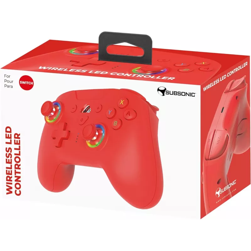 Subsonic bezvadu LED kontrolieris sarkans Switch