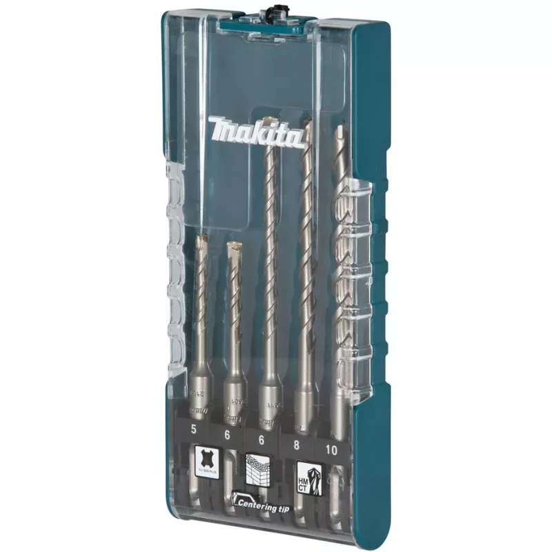 Makita E-15702 SDS-PLUS mūra urbju komplekts, 5 daļas (E-15702)