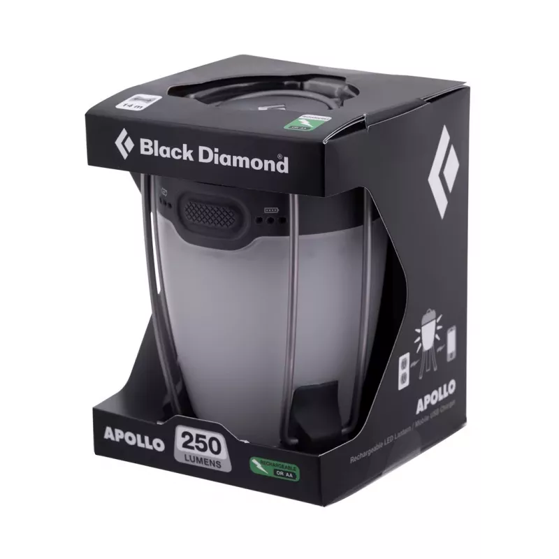 Ar bateriju darbināms kempinga laternas lukturis Black Diamond Apollo