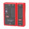 Tīkla kabeļu testeris UT681L RJ45 un RJ11 savienotājiem, nepārtrauktības un vadu pārbaude