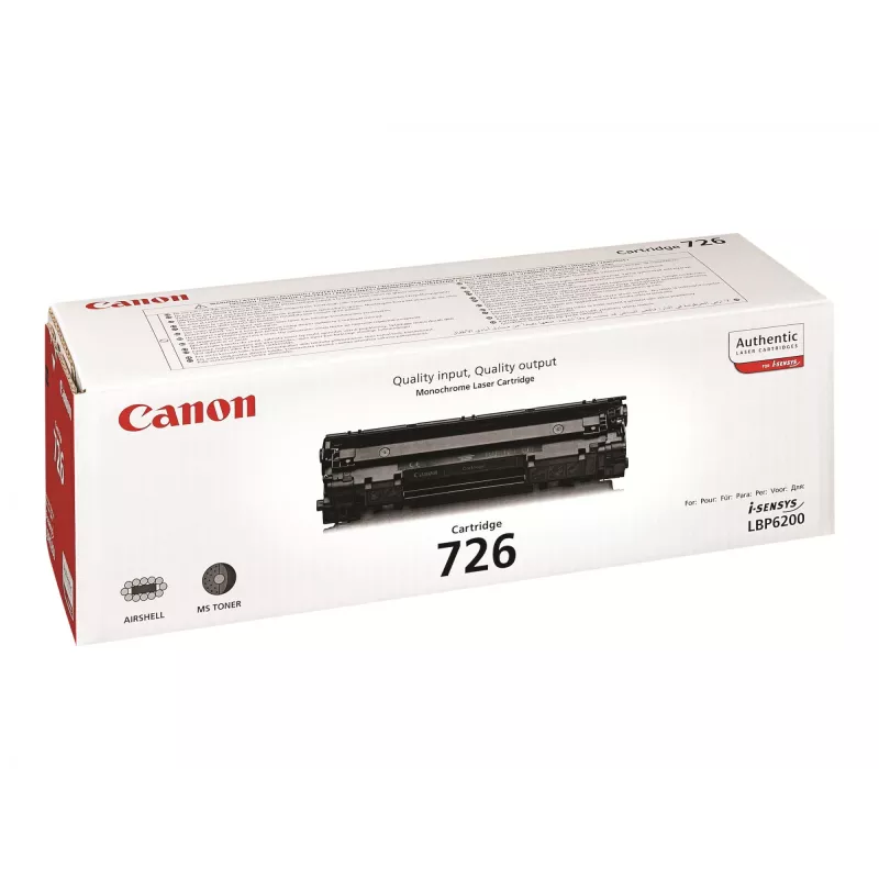 Toneris Canon CRG-726 1 gab. Melns 2400 lappuses