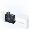 UGREEN Charger Nexode N Series X513 30W GaN USB-C single-port fast charger, 100–240V, balta