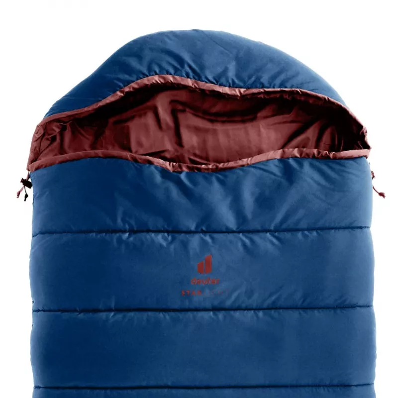 Deuter bērnu guļammaiss Starlight SQ (130-170 cm) - nightblue/redwood