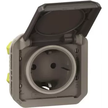 LEGRAND 069871L Plexo jauna Insert Grounded Plug-Steckdos (069871L)
