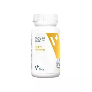 Multivitamīnu kapsulas VETEXPERT 30 gab. suņiem un kaķiem – vitalitāte, locītavu atbalsts, bez konservantiem un bez lipekļa