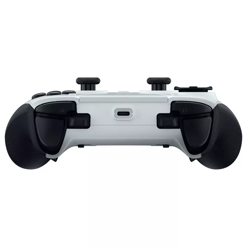 Razer Raiju V3 Pro kabelloser PS5-/PC-Controller, Pro-Tasten, symmetrisches Layout - weiß
