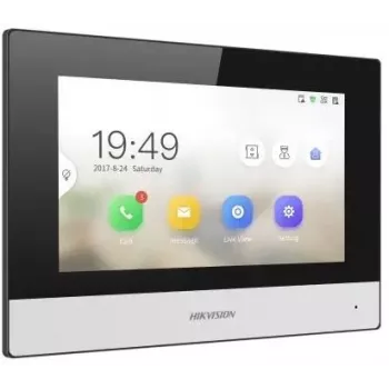 Video domofonu sistēma Hikvision DS-KH6320Y-WTE2 7 collu TFT displejs
