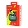 Canyon CNS-TWS10BK Austiņas un Mikrofons True Wireless Stereo (TWS) Iekšauss Zvanu/mūzikas/sporta/ikdienas lietošanai USB Type-C Bluetooth Melns (CNS-TWS10BK)