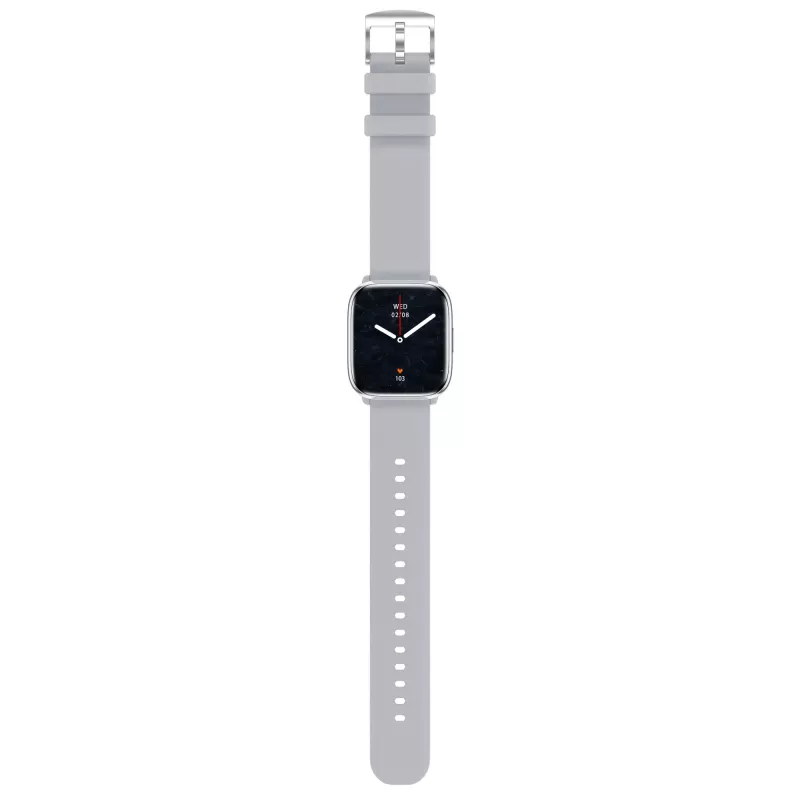 myPhone Watch Pastel 4,45 cm (1,75 inch) AMOLED 40 mm Digitāls 390 x 450 pikseļi Skārienekrāns Sudrabs