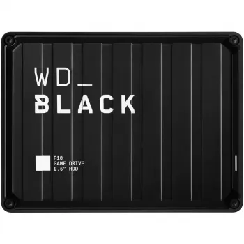 External Hard Drive Western Digital 6TB 2.5 inch USB 3.2 Gen 1 Elements Melns P10