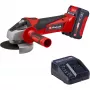 Leņķa slīpmašīna EINHELL TC-AG 18/115 Li 4Ah