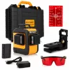 Lāzera līmeņrādis Smart 06-03015R sarkans stars, diapazons 15 m