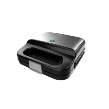 Cecotec Sendviču gatavotājs | Rock’nToast 4in1 | 1000 W | Plākšņu skaits 4 | Melns